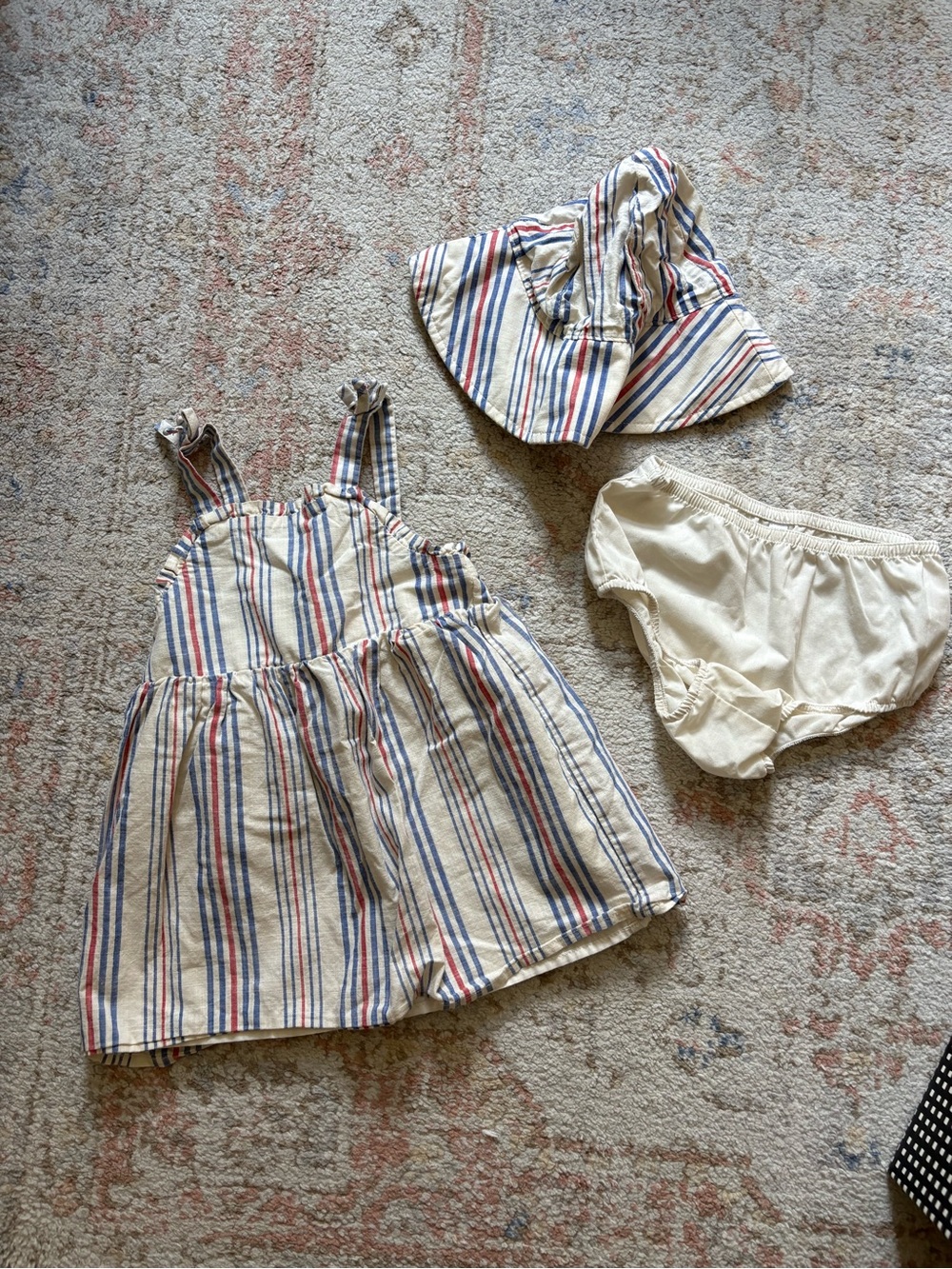 Cat & Jack striped 3-piece outfit